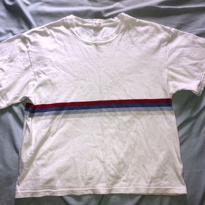 John Galt striped t shirt